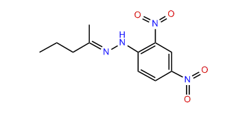 (E)-Pentan-2-one (2,4-dinitrophenyl)-hydrazone